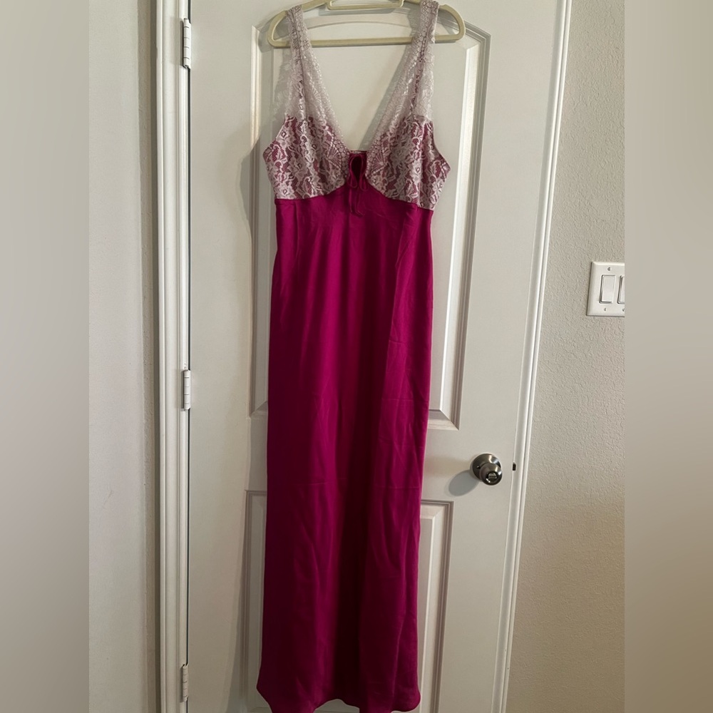 Free People Countryside Maxi Slip (Size L)